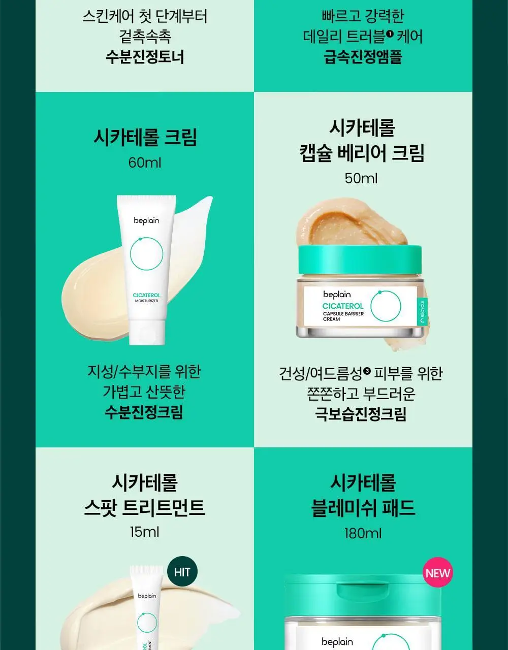 [트러블완화/수분진정] 비플레인 시카테롤 토너 200ml 상세페이지 28